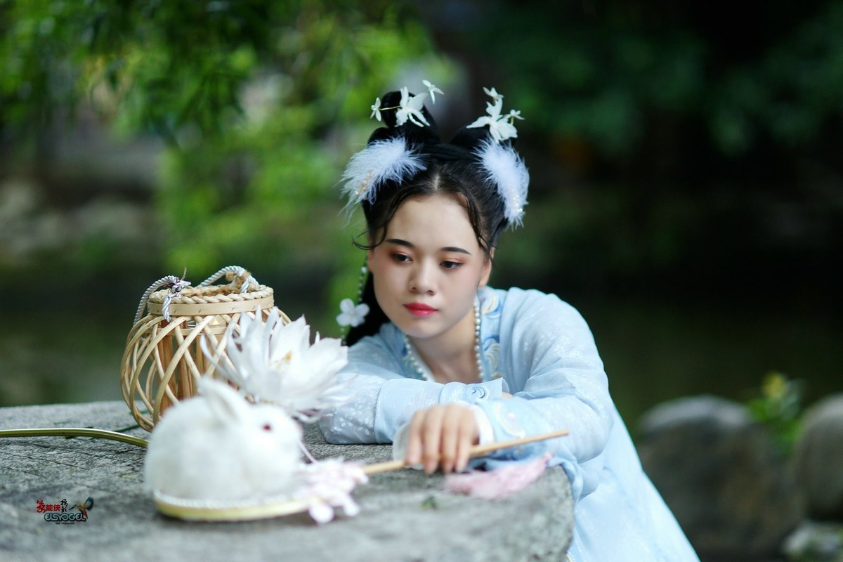 【玉兔小仙女】--成梅