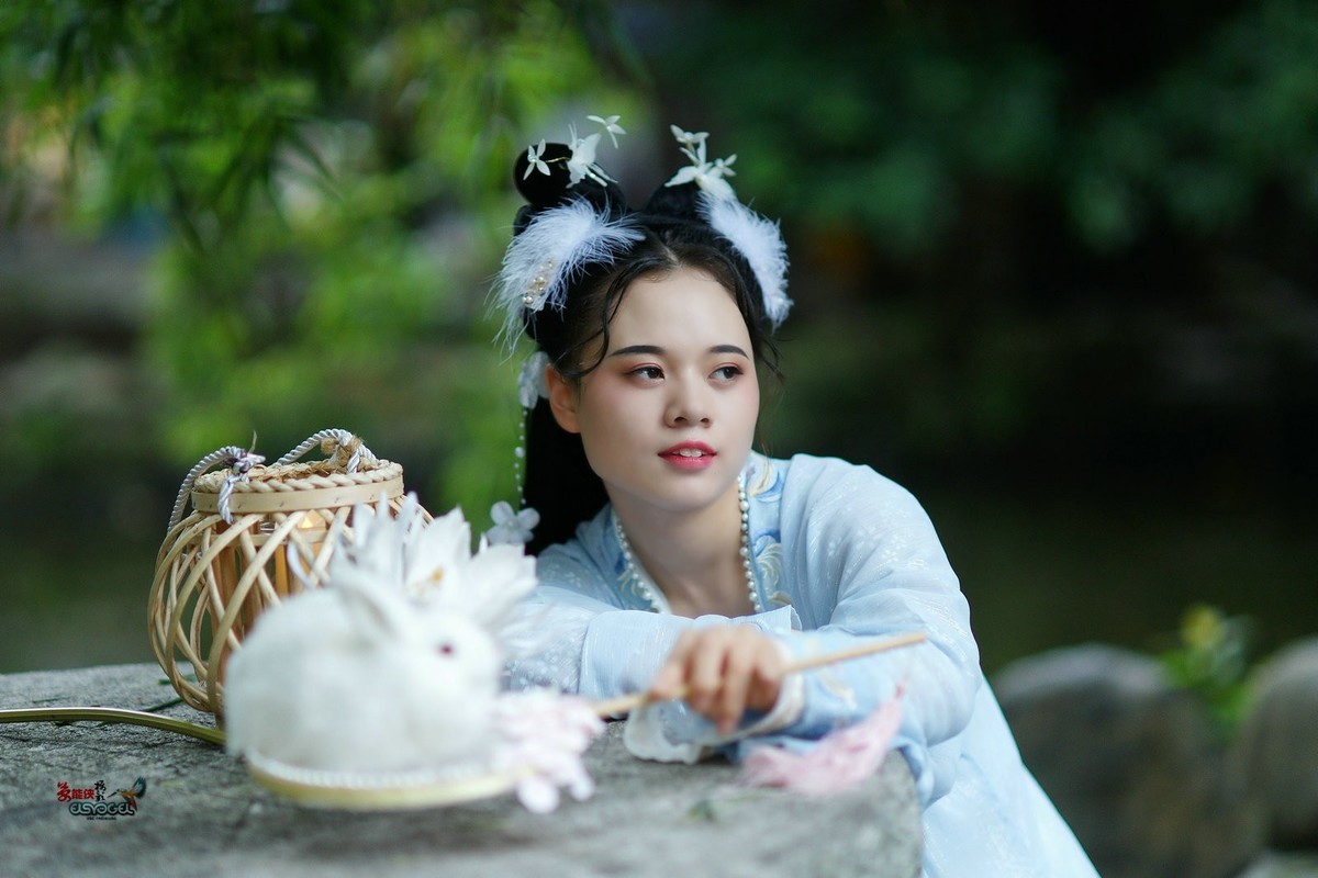 【玉兔小仙女】--成梅