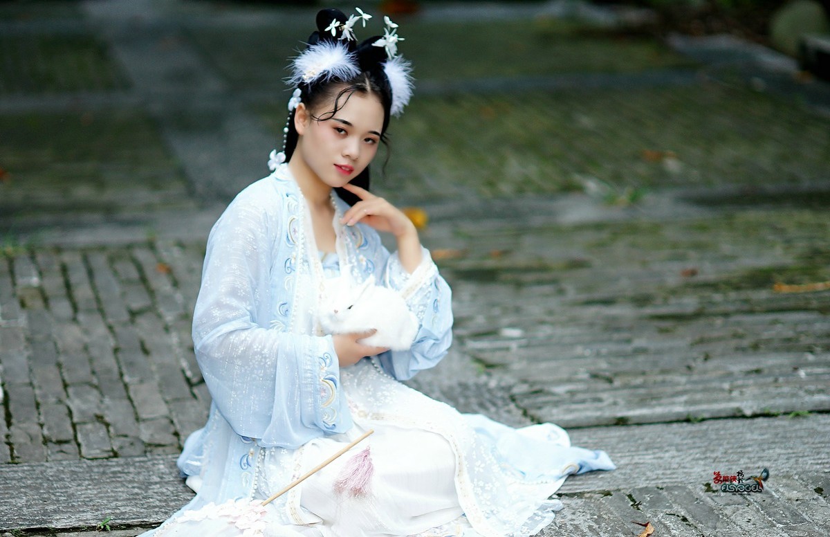 【玉兔小仙女】--成梅