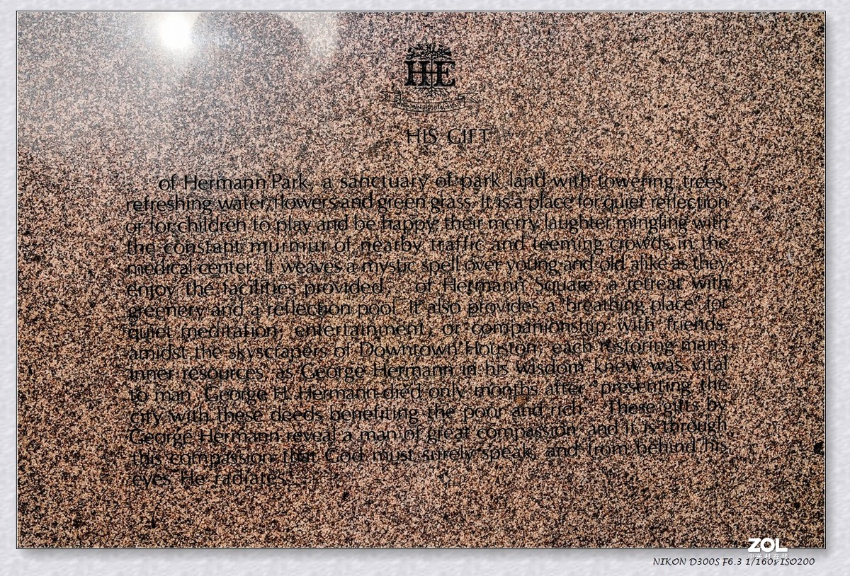 休斯顿之 --赫尔曼公园