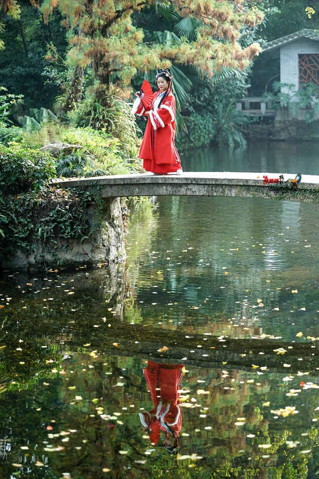 【冬日兰圃汉服少女】---左婷