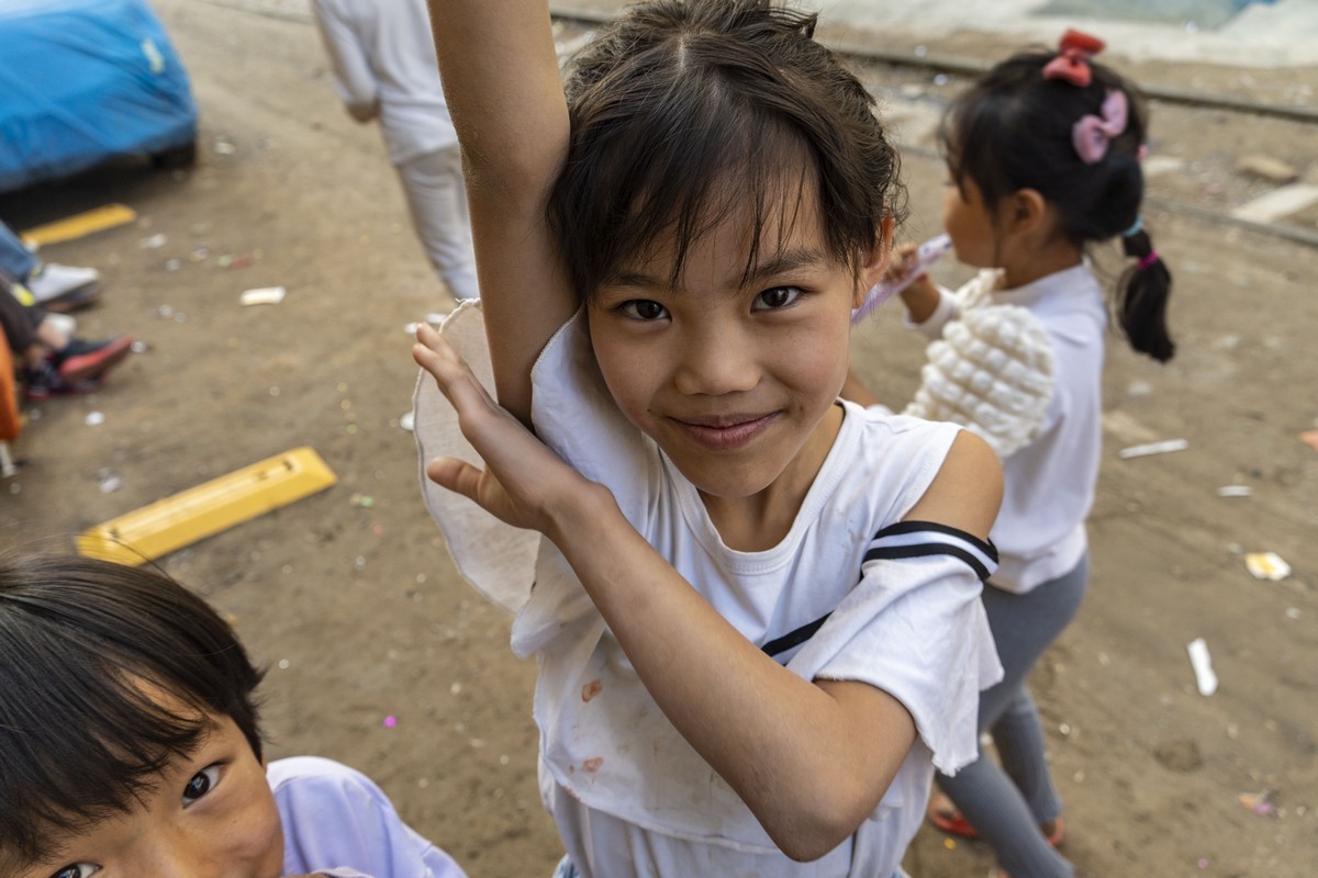 你好，回族小朋友