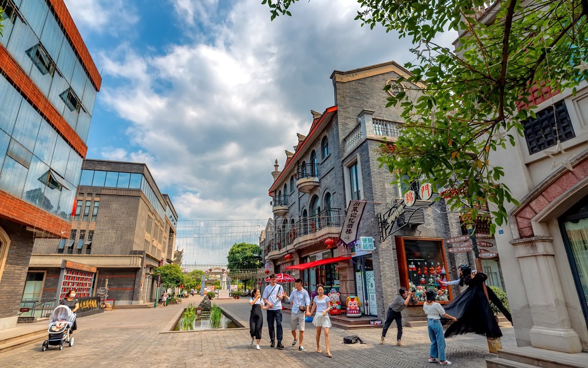 四川成都:三河古镇之锦门(2)