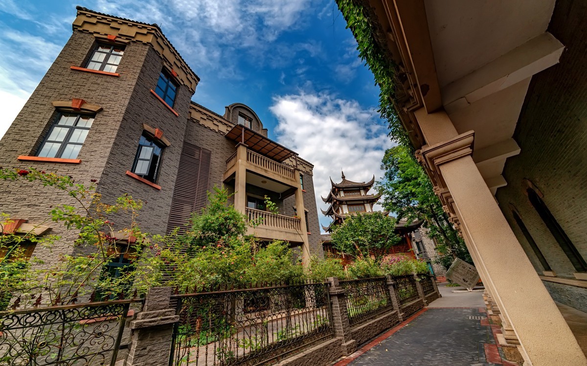 四川成都:三河古镇之锦门(2)