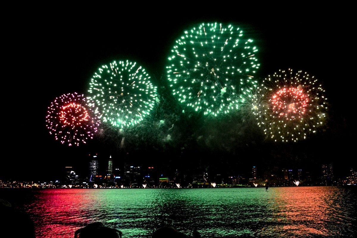 澳洲焰火国庆夜