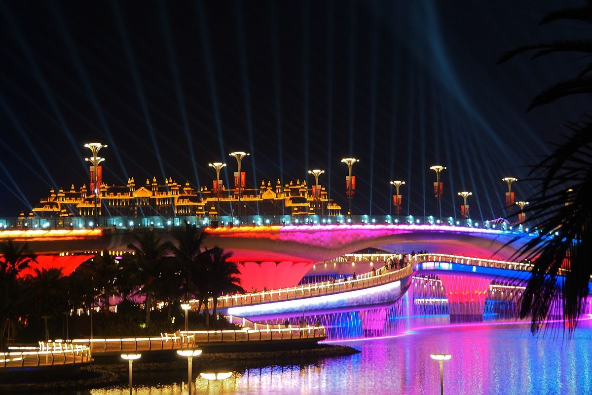 海南儋州——海花岛:灯光秀(1)