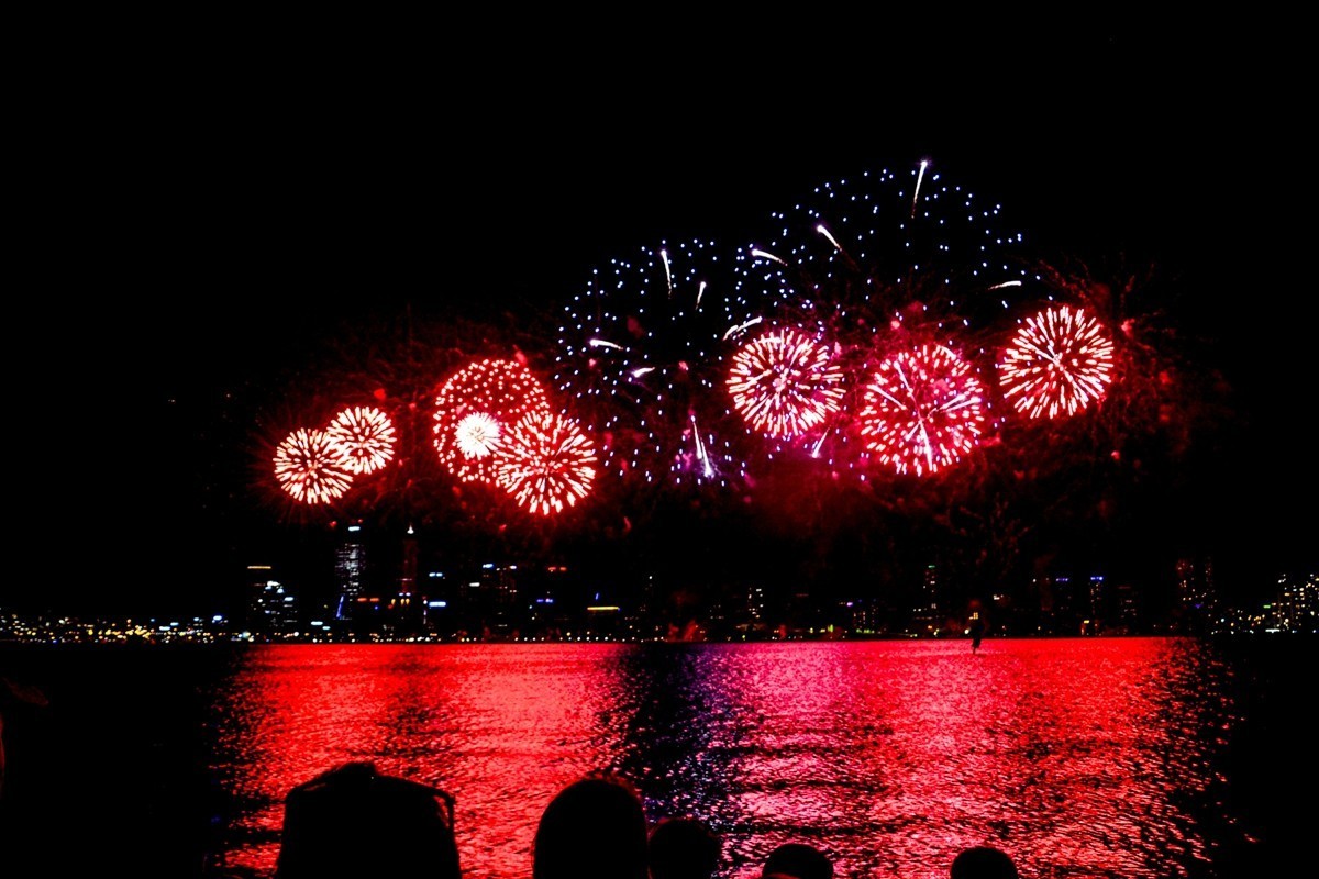 澳洲焰火国庆夜