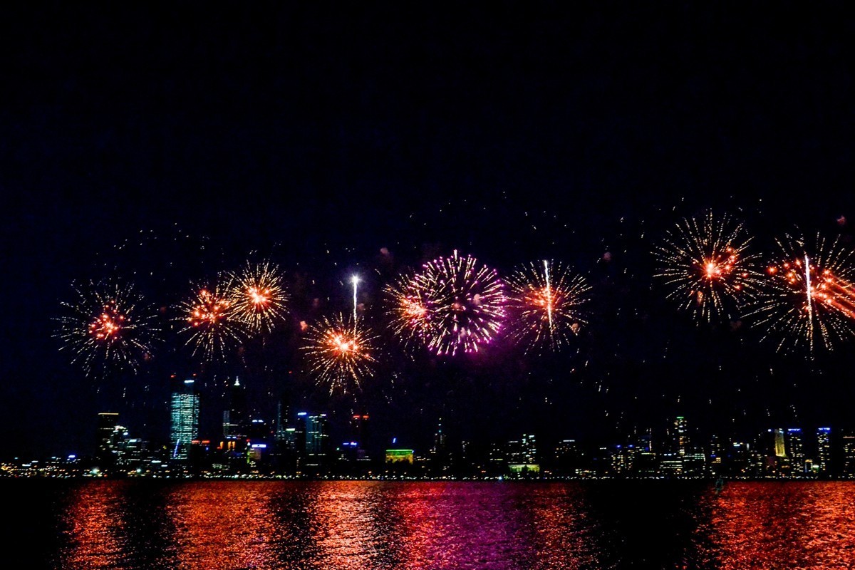 澳洲焰火国庆夜