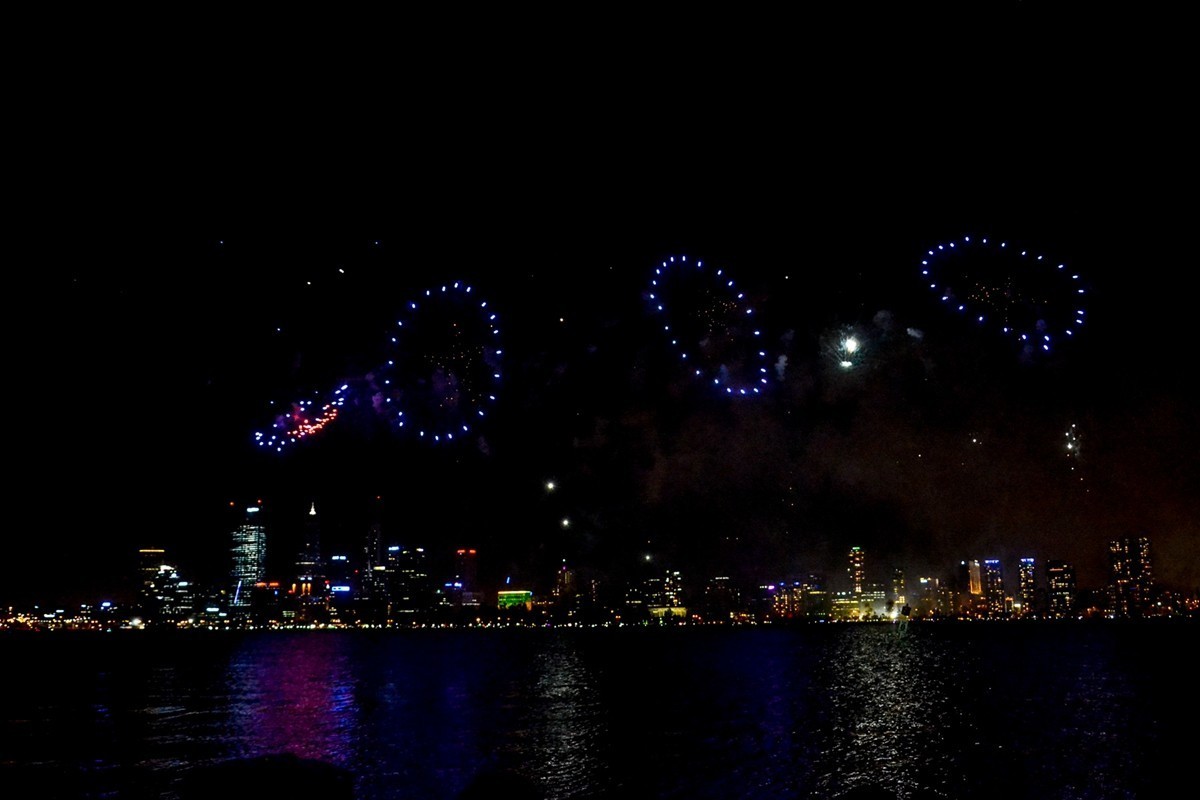 澳洲焰火国庆夜