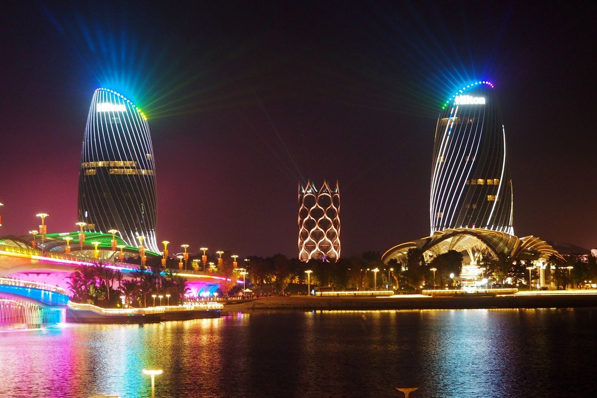 海南儋州——海花岛:灯光秀(1)