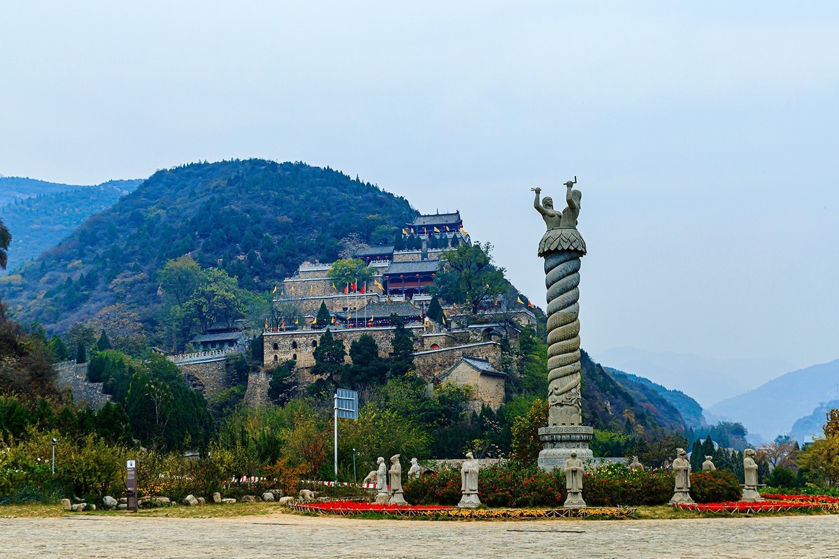 旅遊記錄山西臨汾鄉寧雲丘山景區