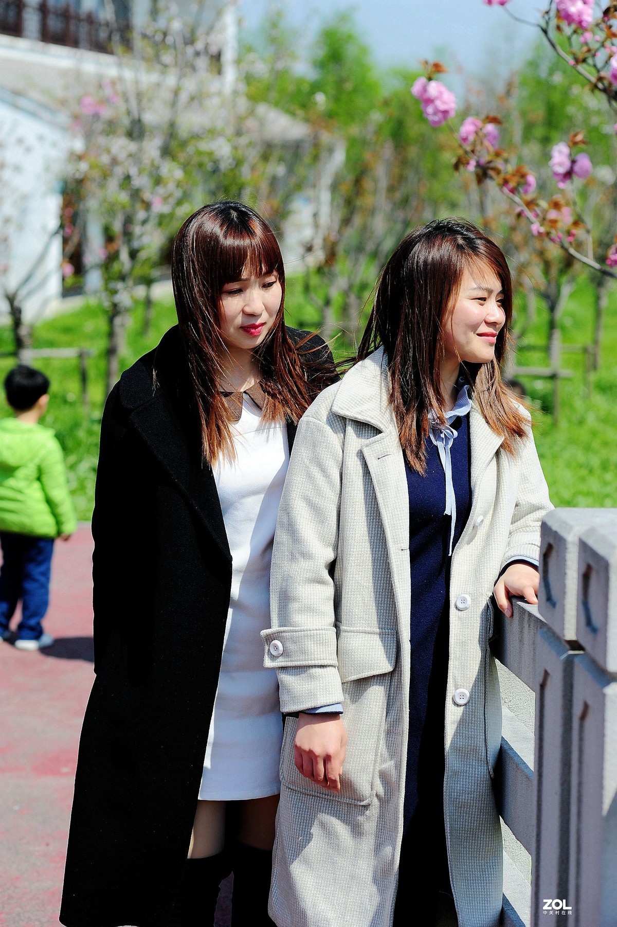 人像习作~春之日~美女同事和孩子们