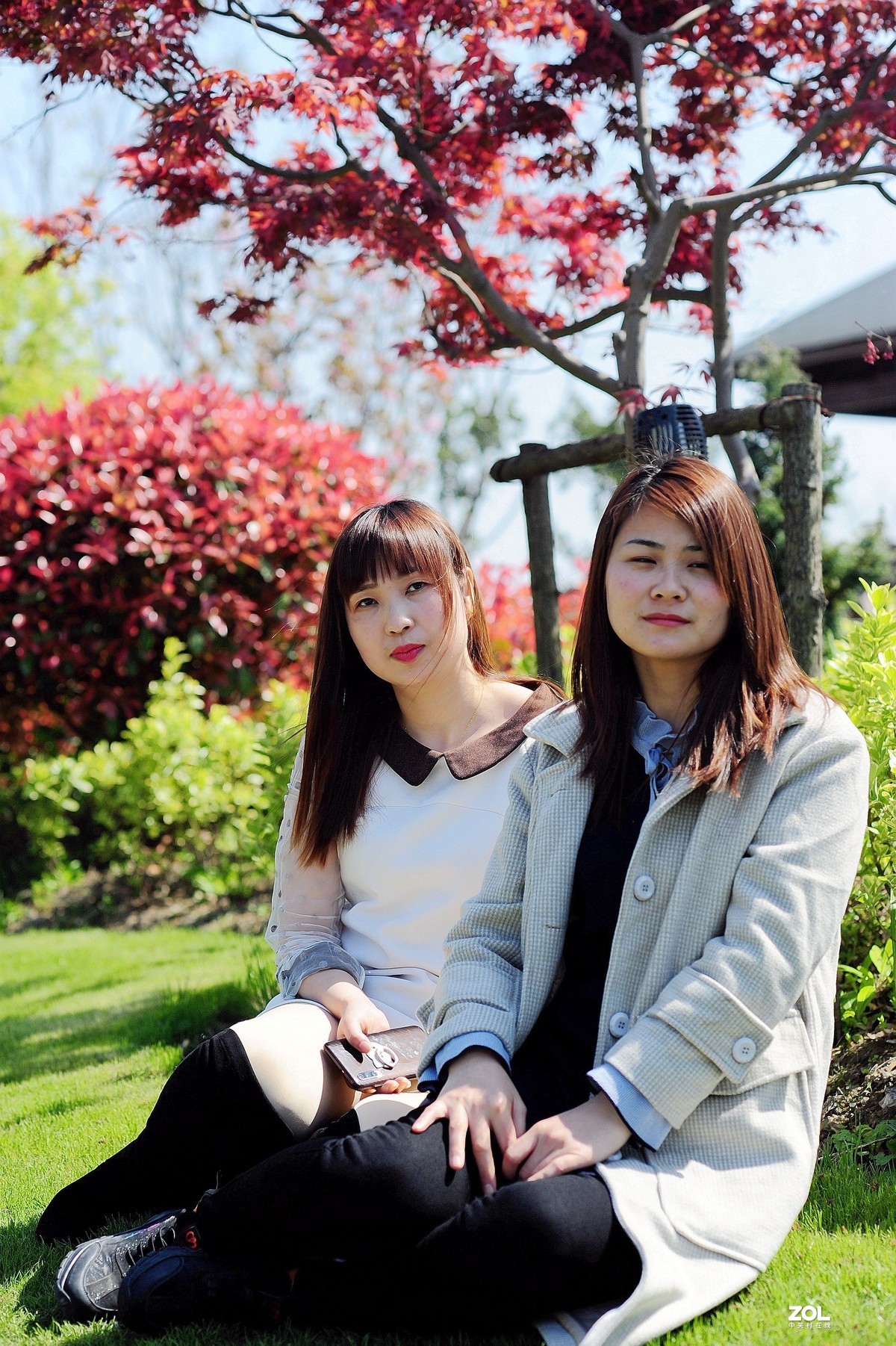 人像习作~春之日~美女同事和孩子们