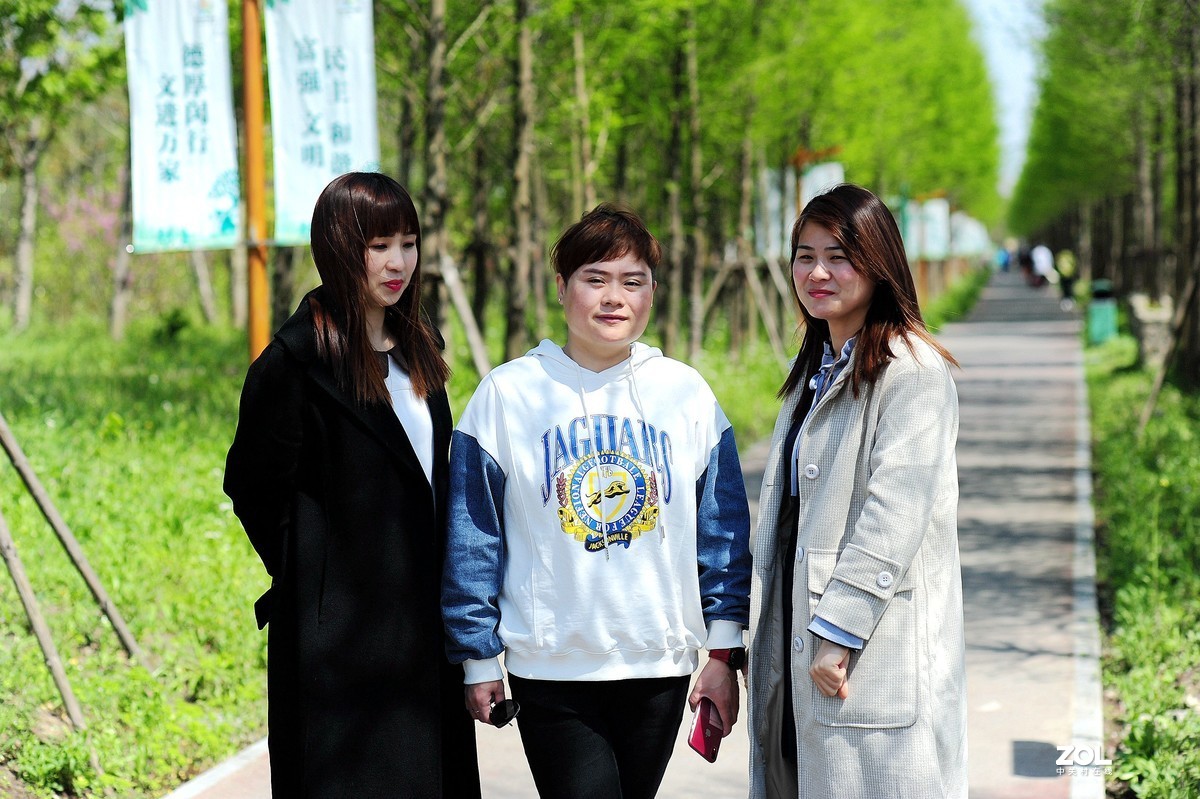 人像习作~春之日~美女同事和孩子们