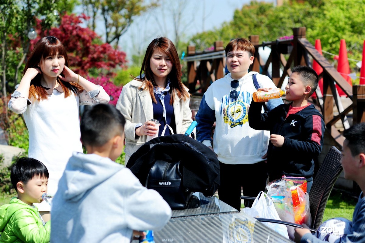 人像习作~春之日~美女同事和孩子们
