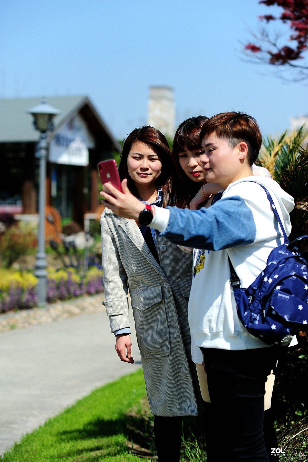 人像习作~春之日~美女同事和孩子们