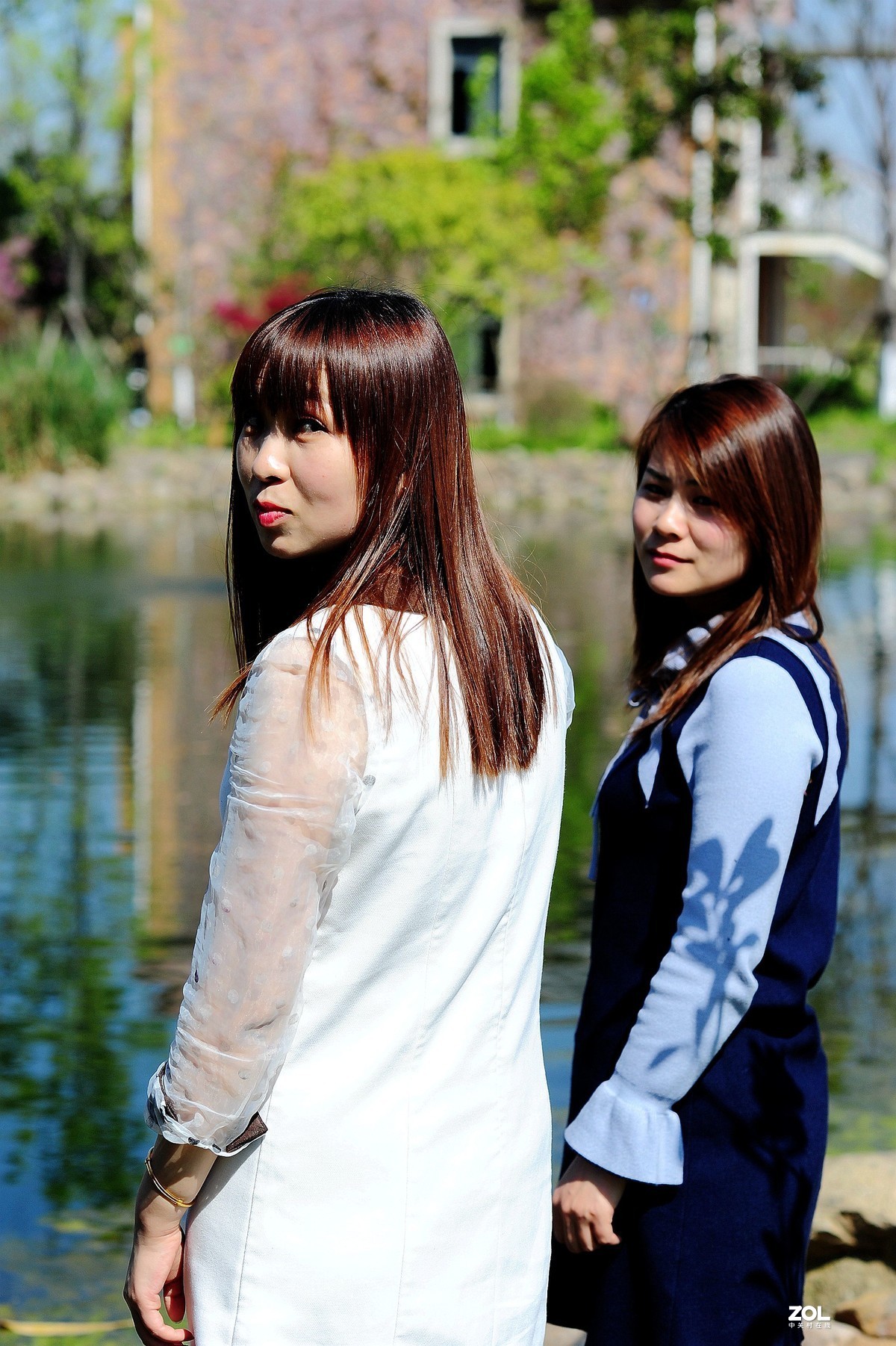 人像习作~春之日~美女同事和孩子们