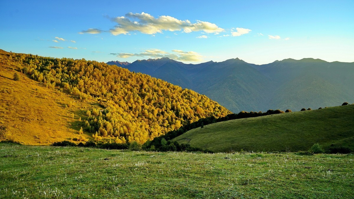四川阿坝藏族羌族自治州马尔康---昌列寺