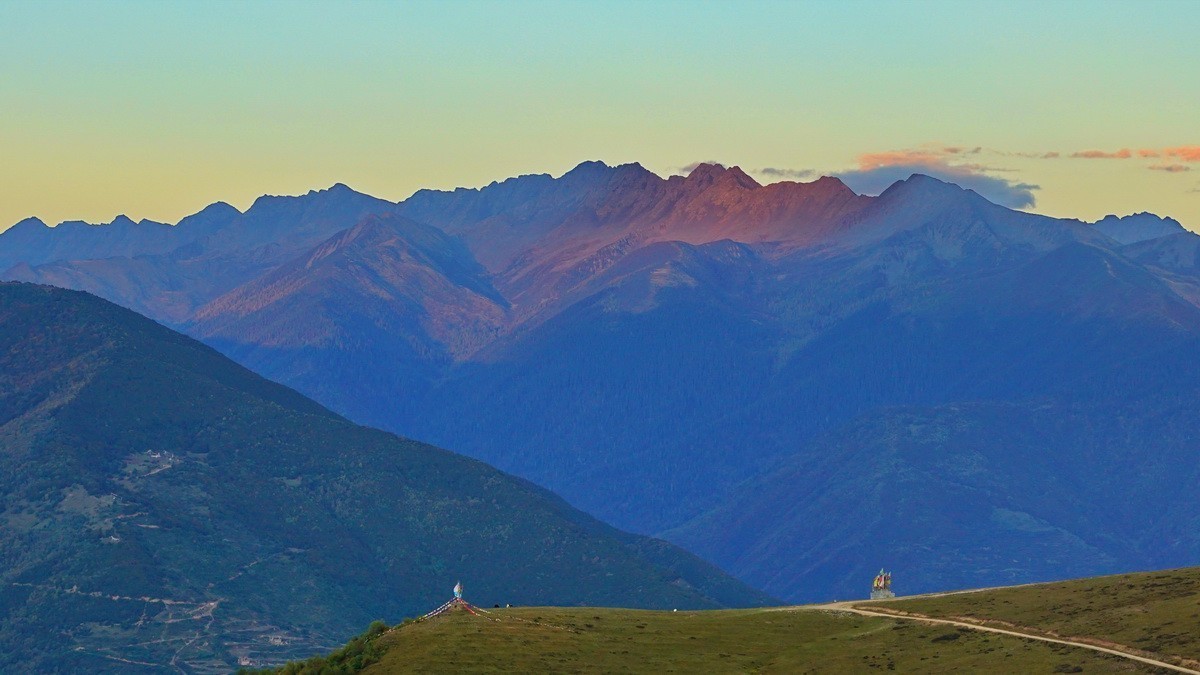 四川阿坝藏族羌族自治州马尔康---昌列寺