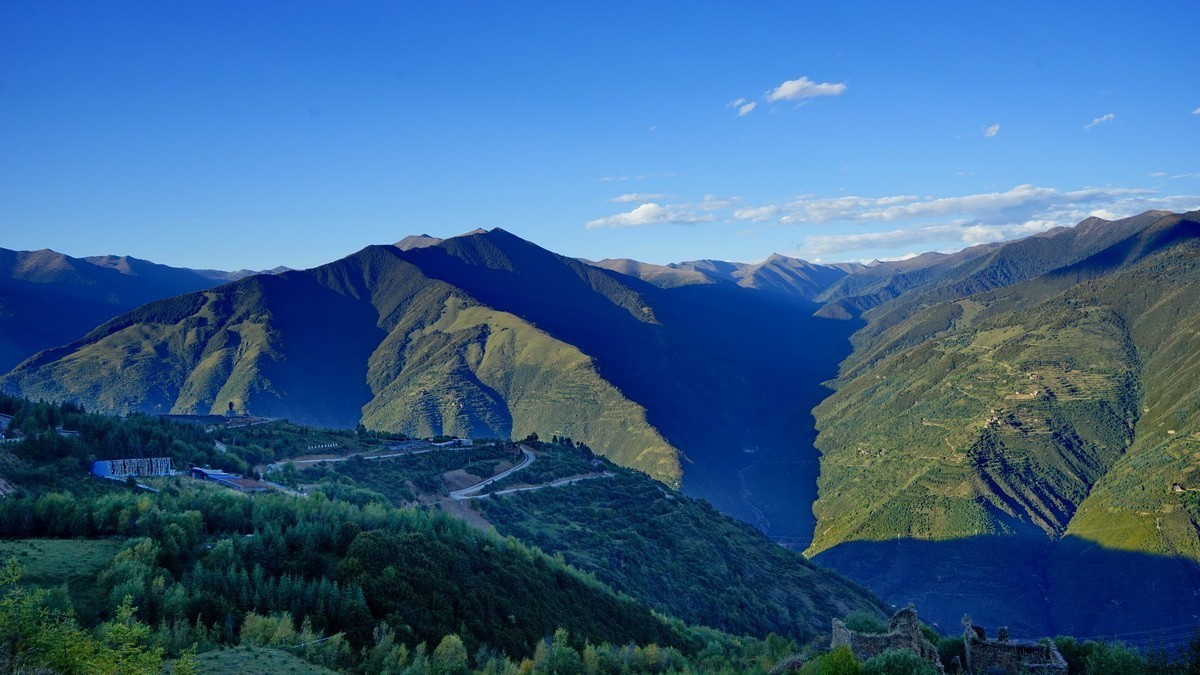 四川阿坝藏族羌族自治州马尔康---昌列寺