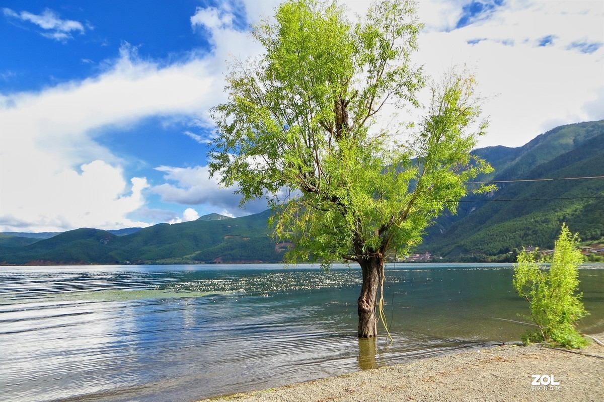泸沽湖，静水流深