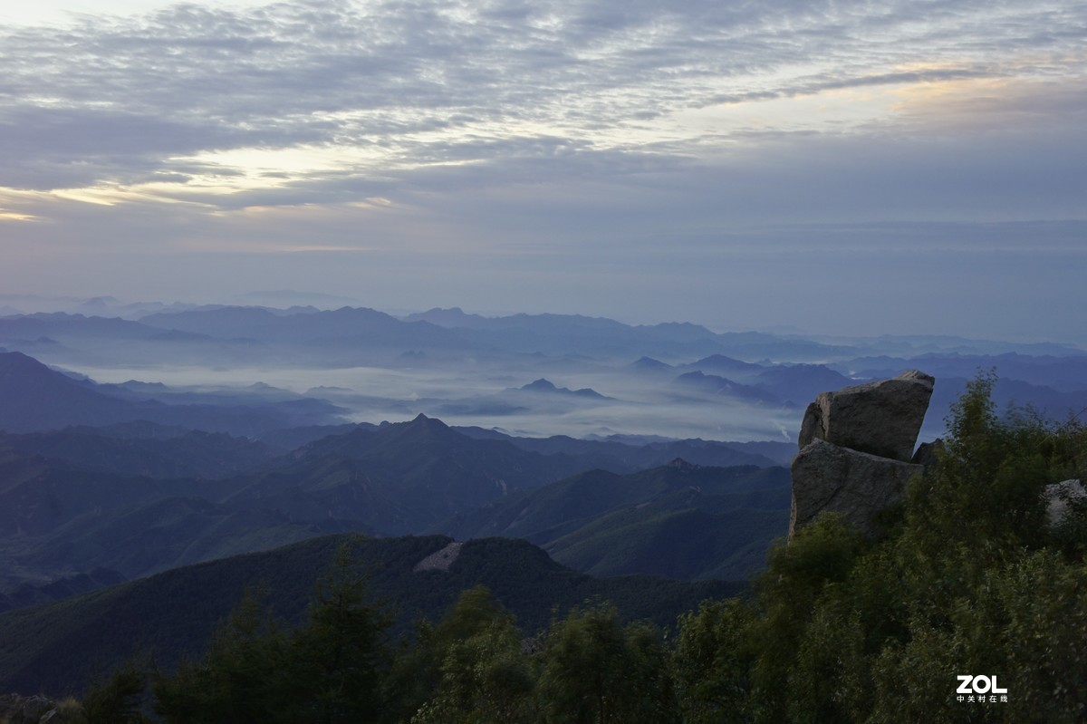 游河北兴隆雾灵山。