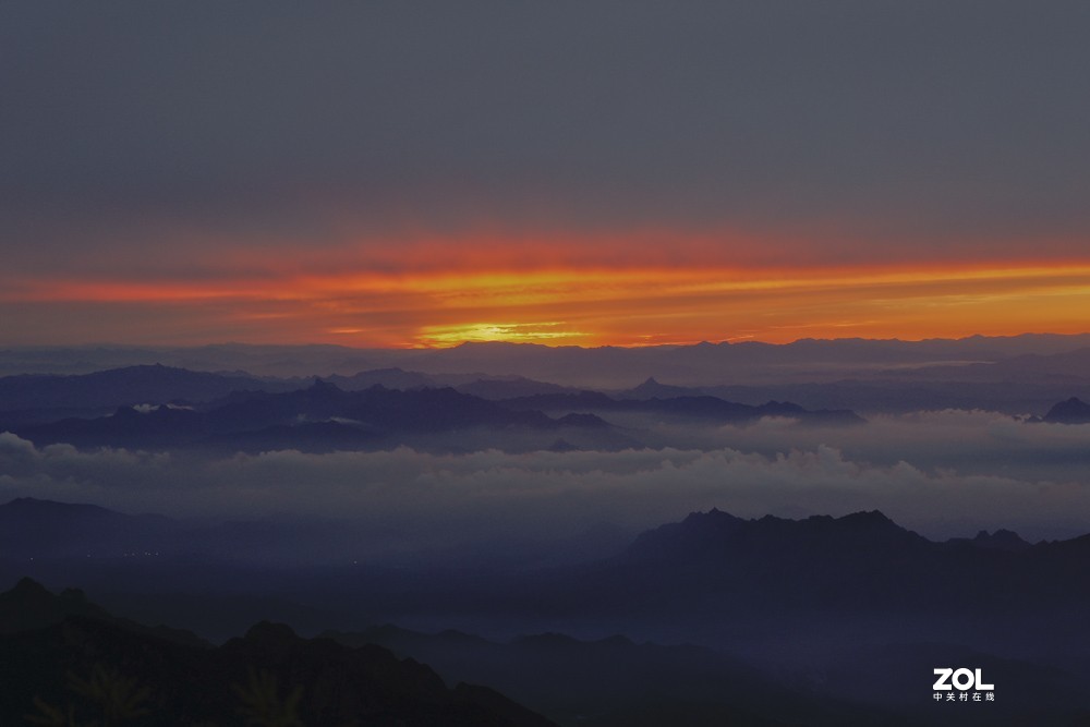 游河北兴隆雾灵山。