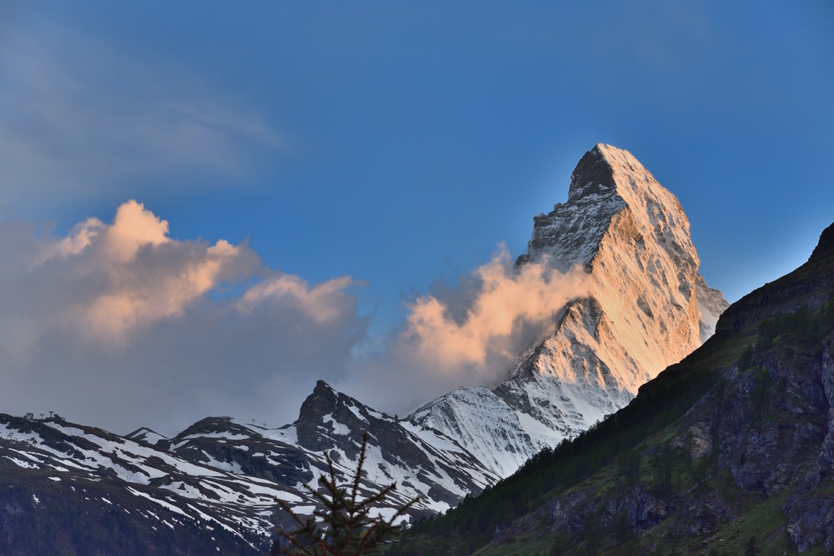 火车环瑞士之旅——马特洪峰雄姿【2】