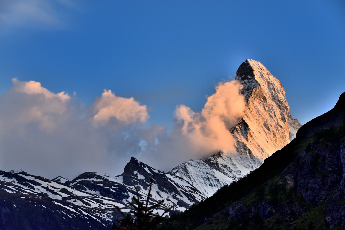 火车环瑞士之旅——马特洪峰雄姿【2】