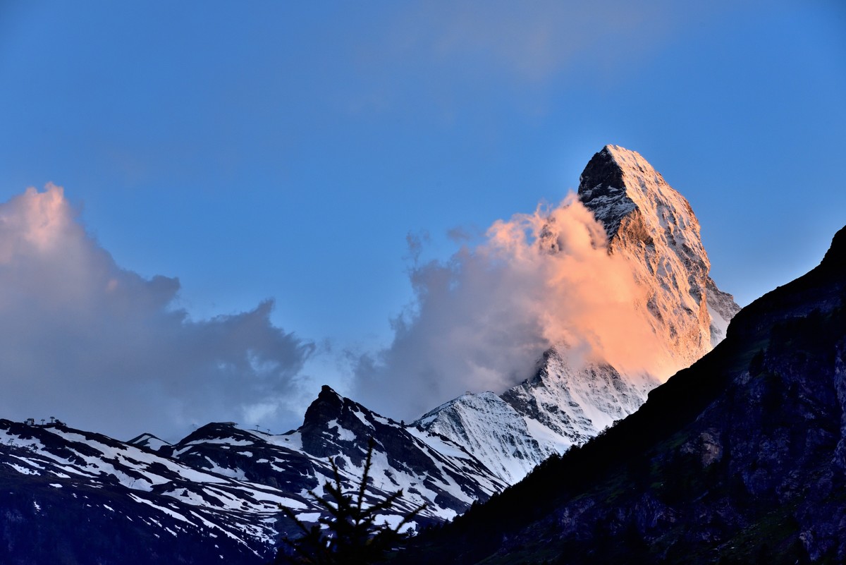 火车环瑞士之旅——马特洪峰雄姿【2】