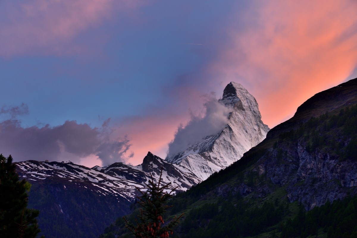 火车环瑞士之旅——马特洪峰雄姿【2】