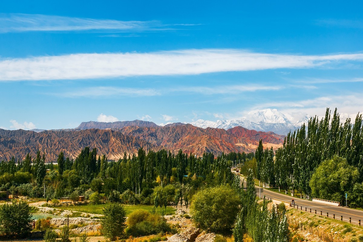 旅游记录新疆阿克陶县奥依塔克森林公园