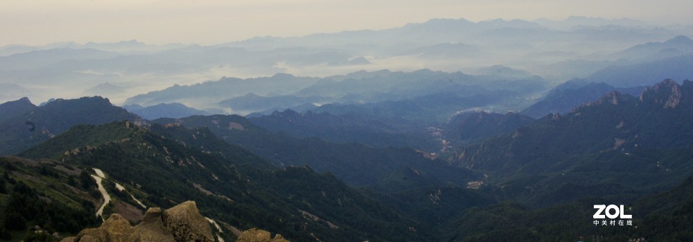 游河北兴隆雾灵山。