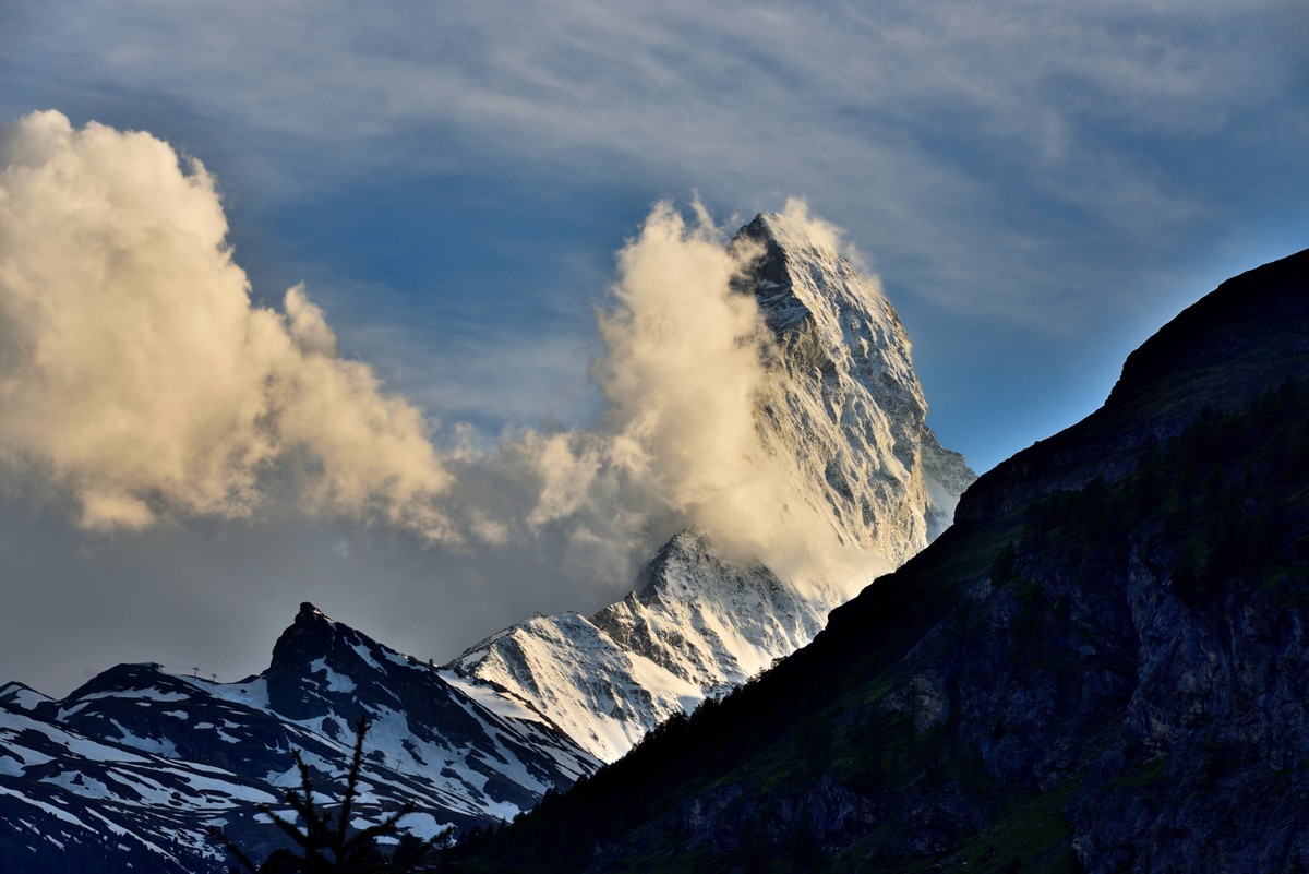 火车环瑞士之旅——马特洪峰雄姿【2】