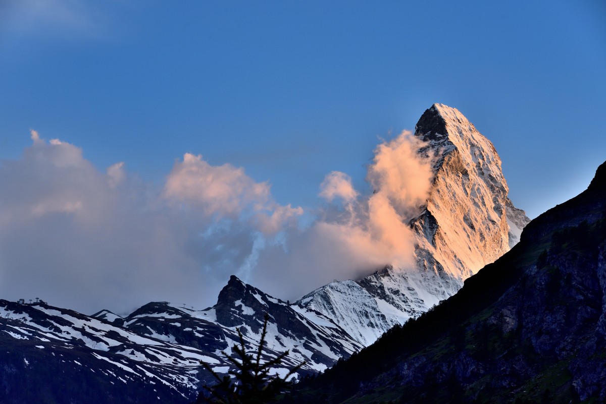 火车环瑞士之旅——马特洪峰雄姿【2】