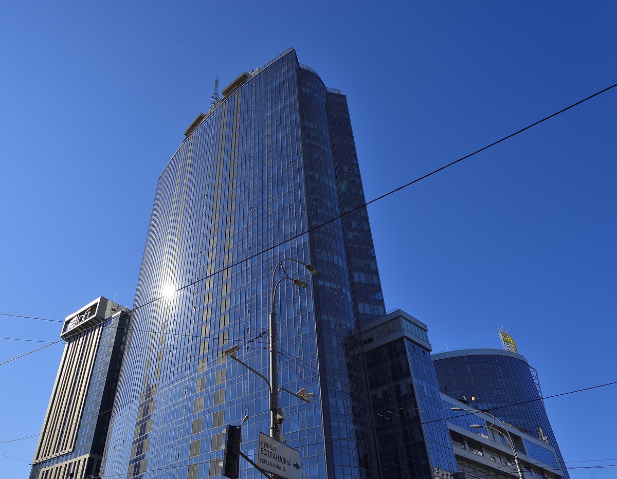 基辅人文与风景贰佰零柒2021初秋市中心建筑