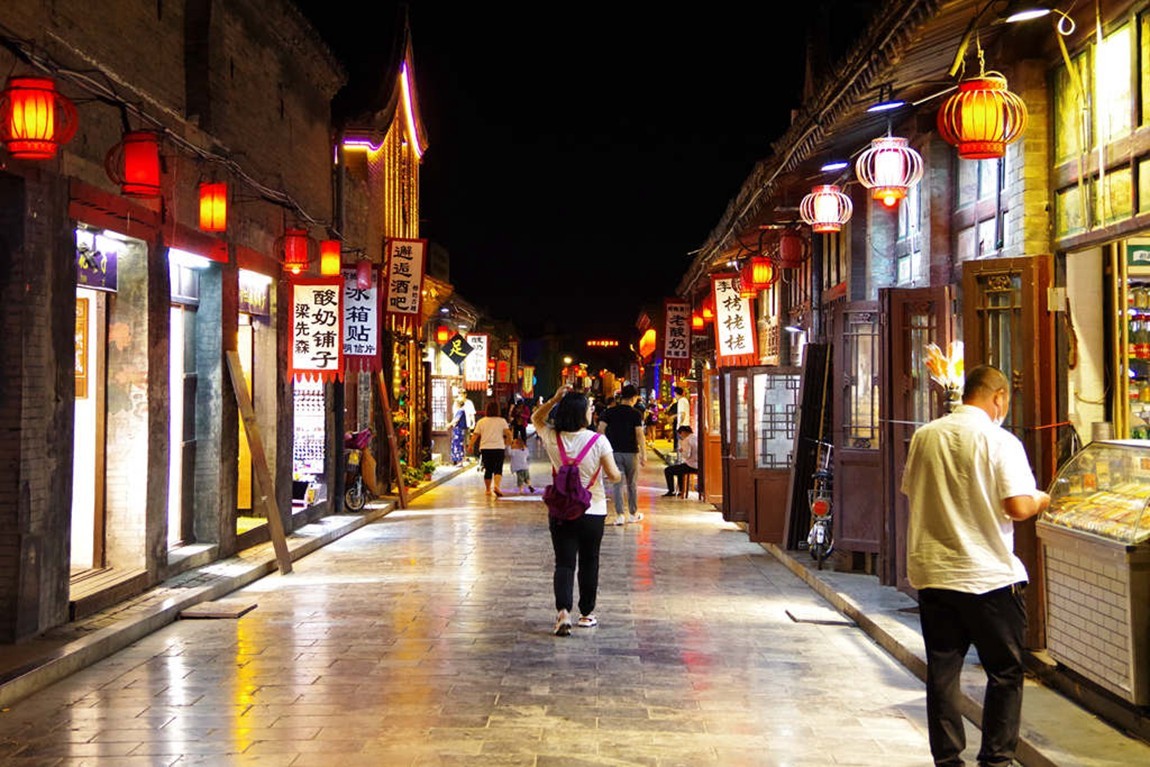 秦晋游--平遥古城【10】夜景随拍