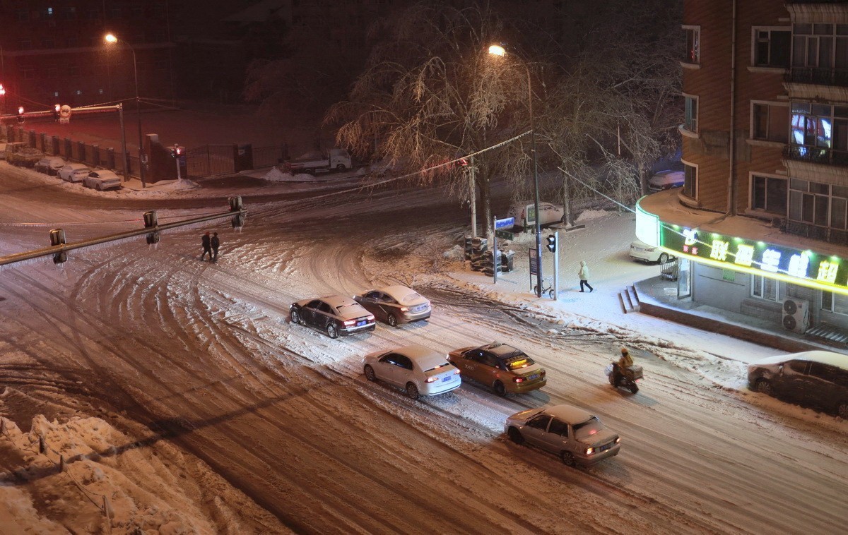 立冬夜  哈尔滨