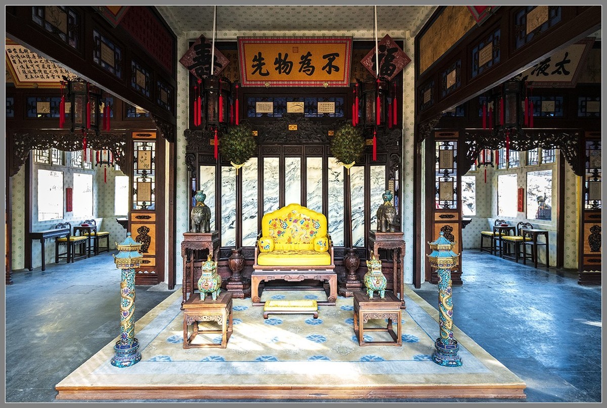 秋日游北海  之  色彩斑斓“静心斋”