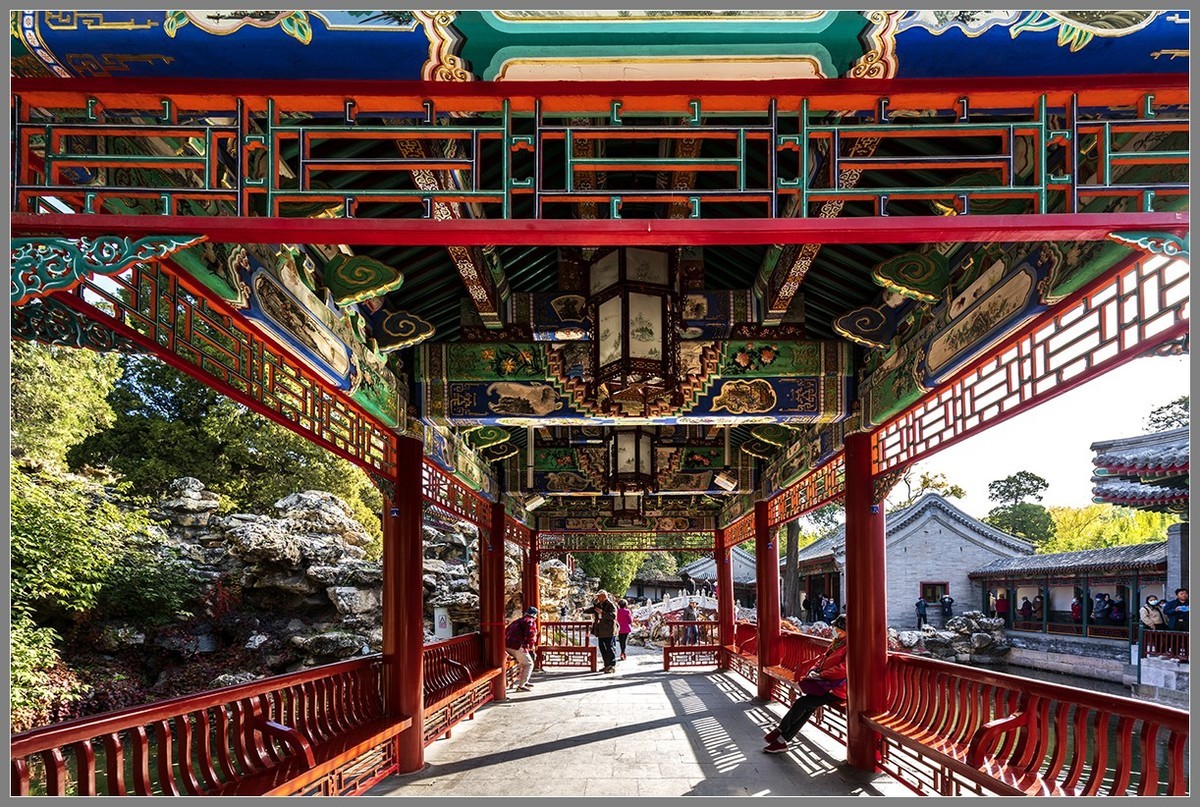 秋日游北海  之  色彩斑斓“静心斋”