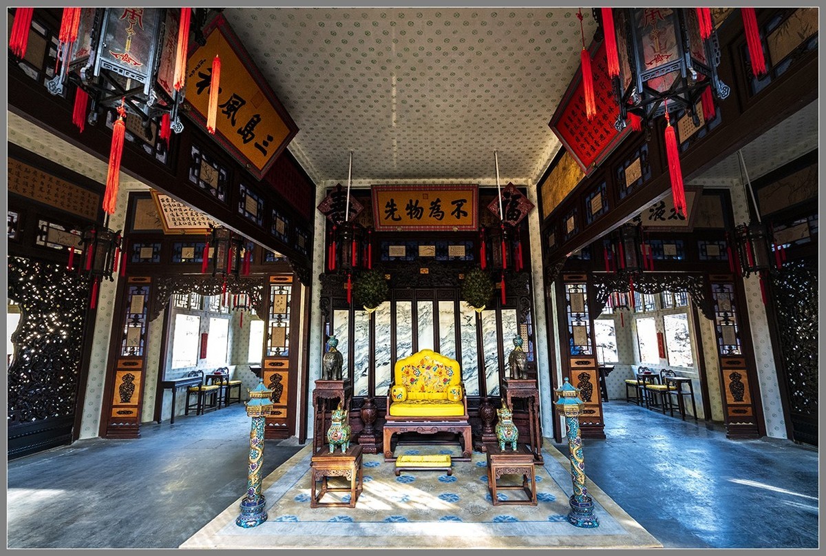 秋日游北海  之  色彩斑斓“静心斋”