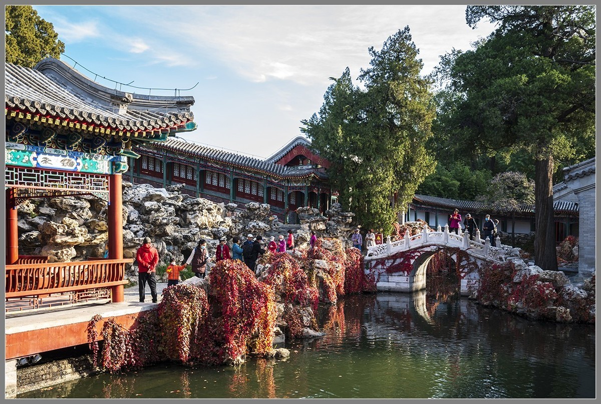 秋日游北海  之  色彩斑斓“静心斋”