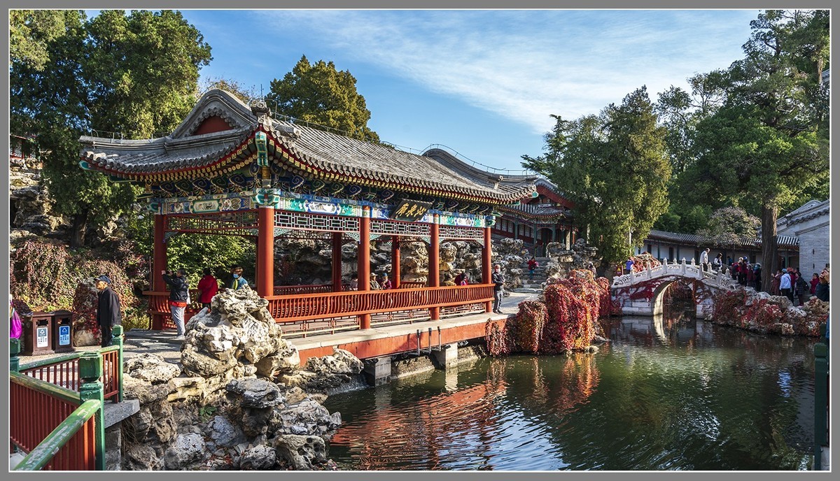 秋日游北海  之  色彩斑斓“静心斋”