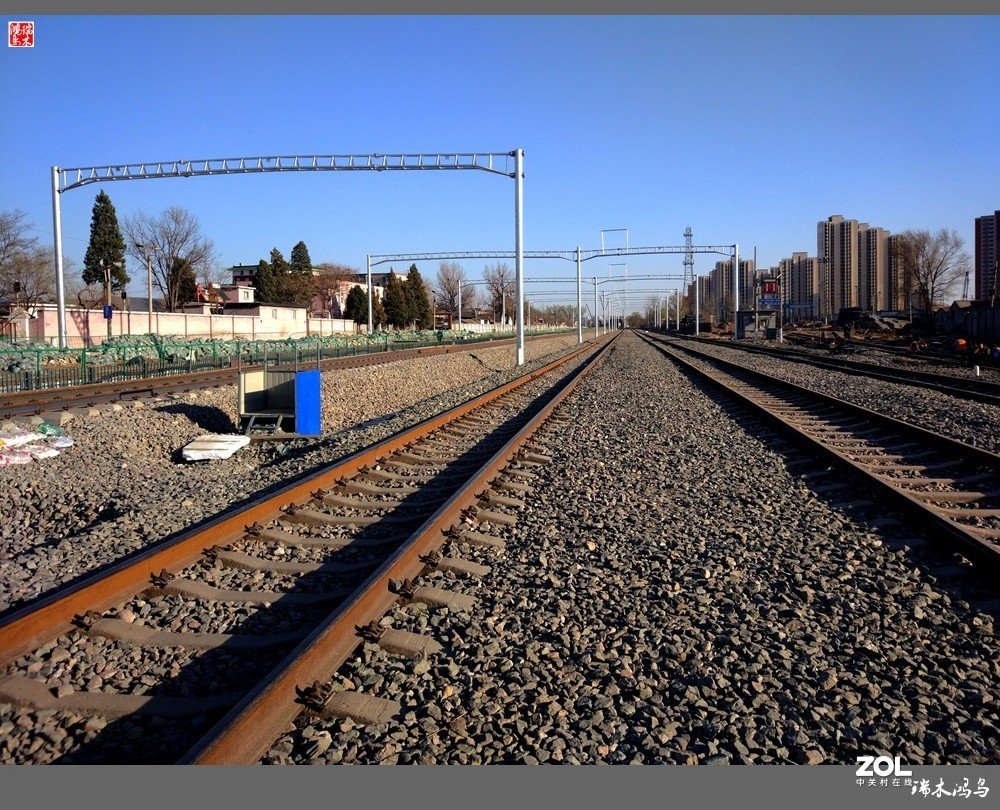 手机随拍粉红色的记忆百年沙河火车站