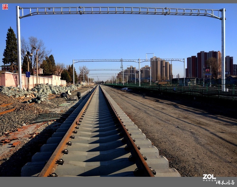 手机随拍粉红色的记忆百年沙河火车站