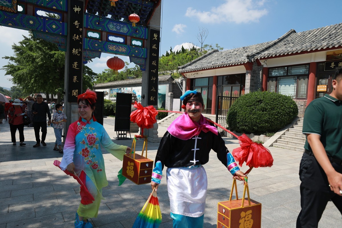 进入景区民间传统文化