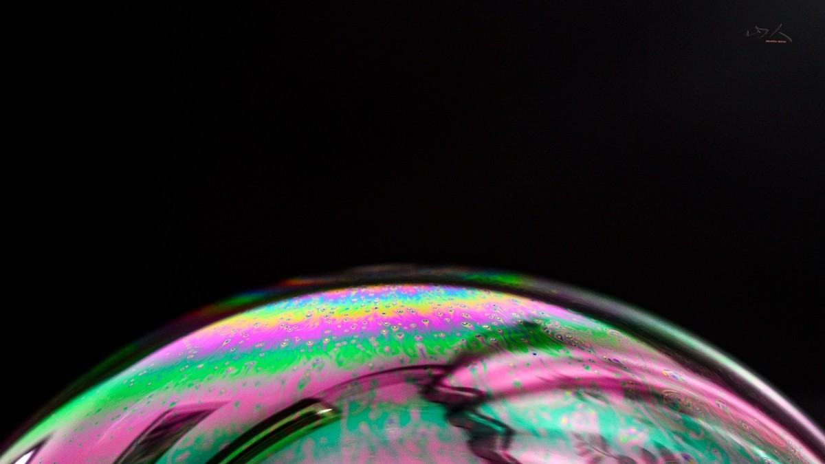 尼康60微拍肥皂泡