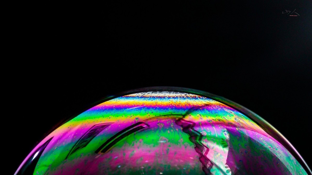 尼康60微拍肥皂泡