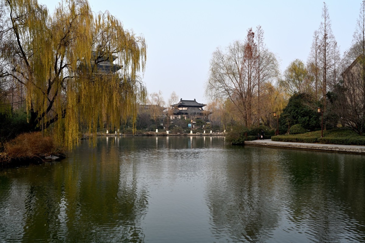 休假，大明湖闲逛，首次用Z35s拍风光