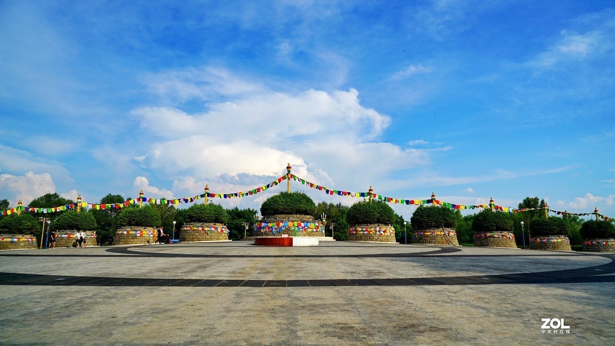 内蒙古锡林浩特市景色